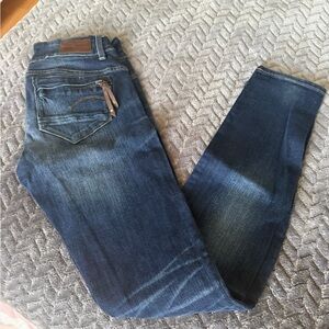 G-Star Dark Blue Skinny Jeans